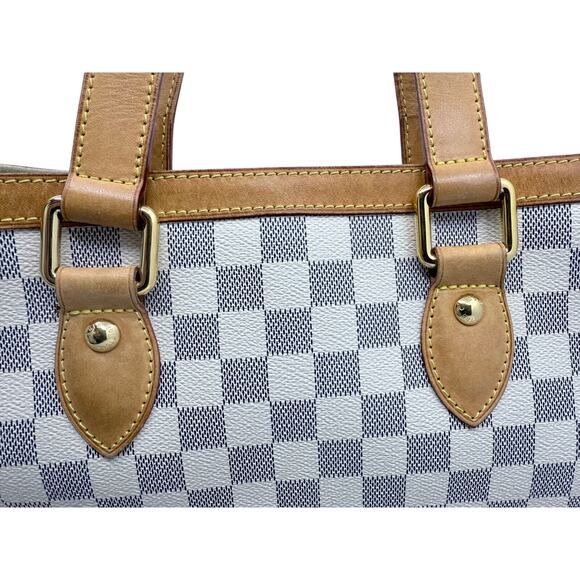 Louis Vuitton Damier Azur Hampstead MM Tote  Comes with  (COA) ✨ - Picture 13 of 15